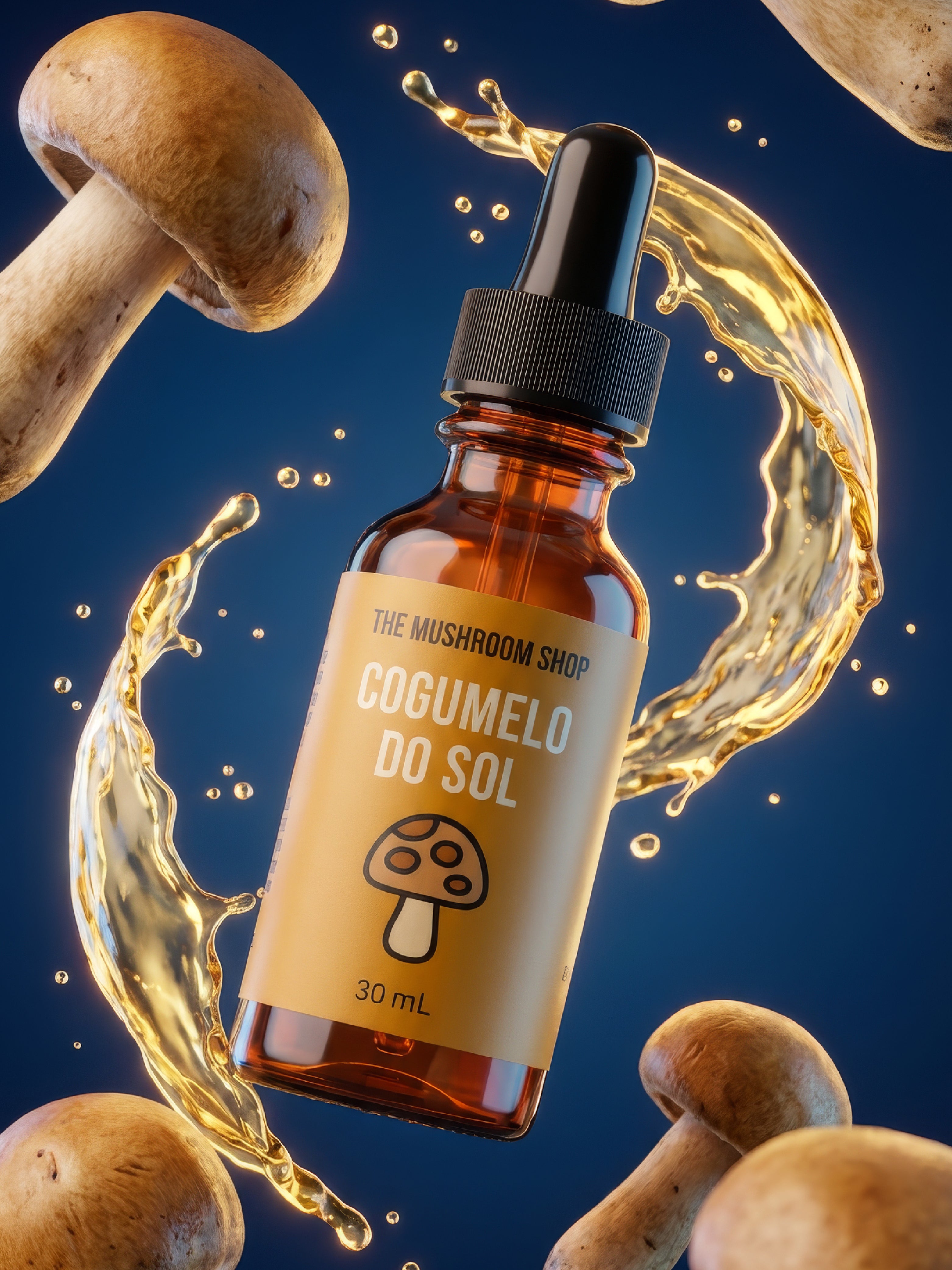 EXTRATO DE COGUMELO DO SOL